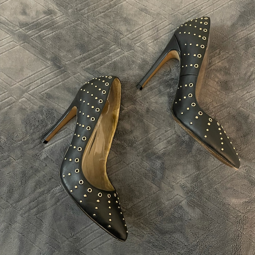 Aldo Black & Gold Stilletos